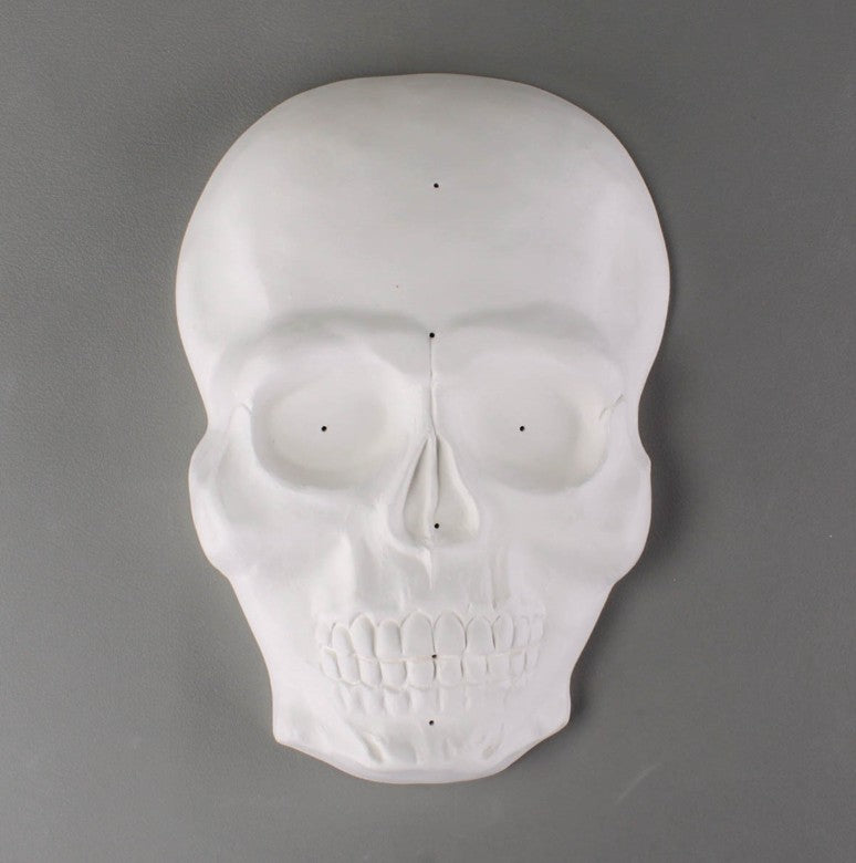 Skull Draping Mold Glass Fusing Supplies Creative Paradise GM214 5.5" x 8.25"-