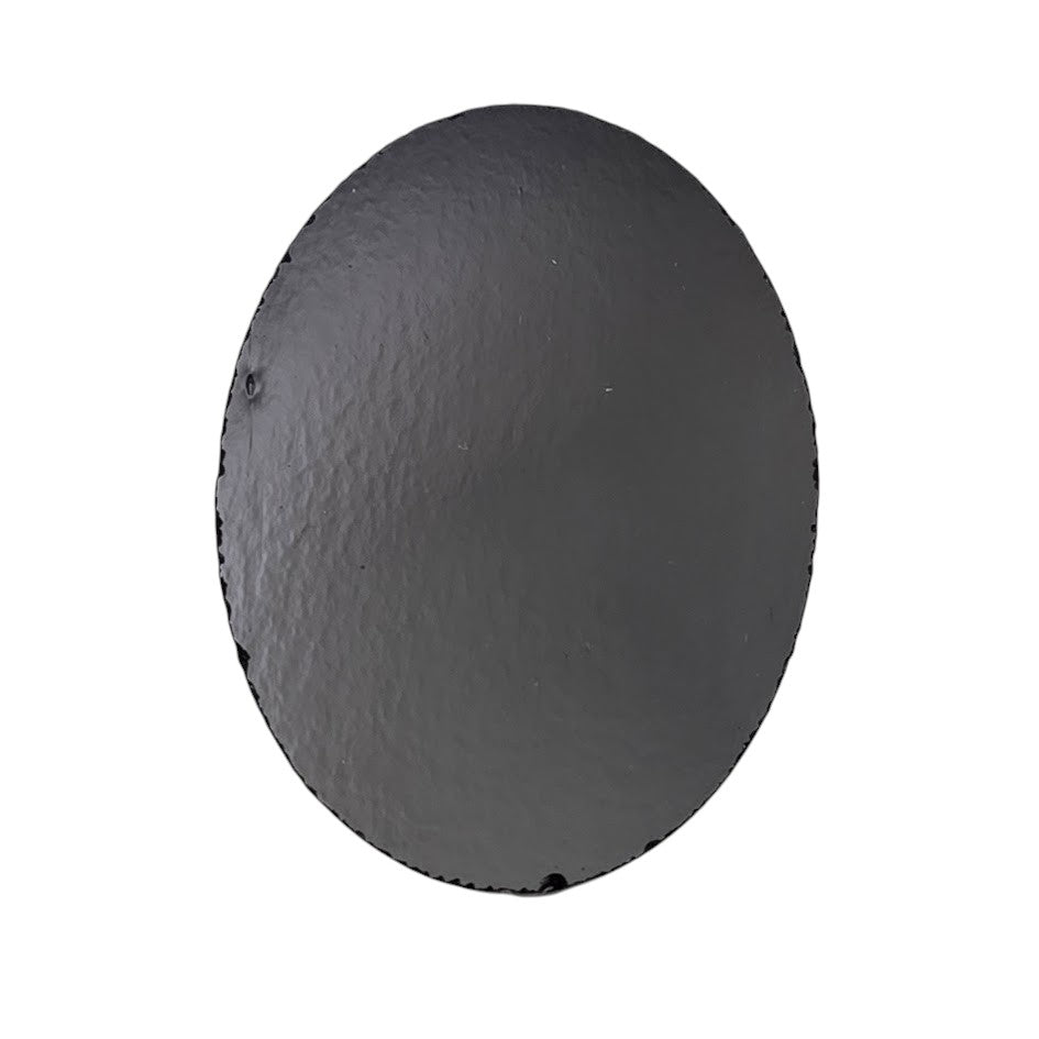 3 or 6 OVALS 96 COE Precut Glass 1" 1 1/2" 2" Black or White or Clear Fusing Supplies-Size/Color/Quantity 1" Black Six Pieces