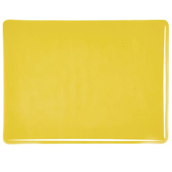 1137 Medium Amber Transparent 90 COE Bullseye Fusing Glass Sheet 5x5 inch 3mm 90COE-