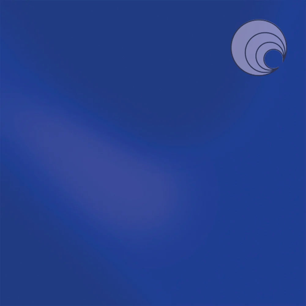 230.76 Dark Blue Opal 12 x 12 Inch Oceanside Compatible 96 COE Sheet Glass-