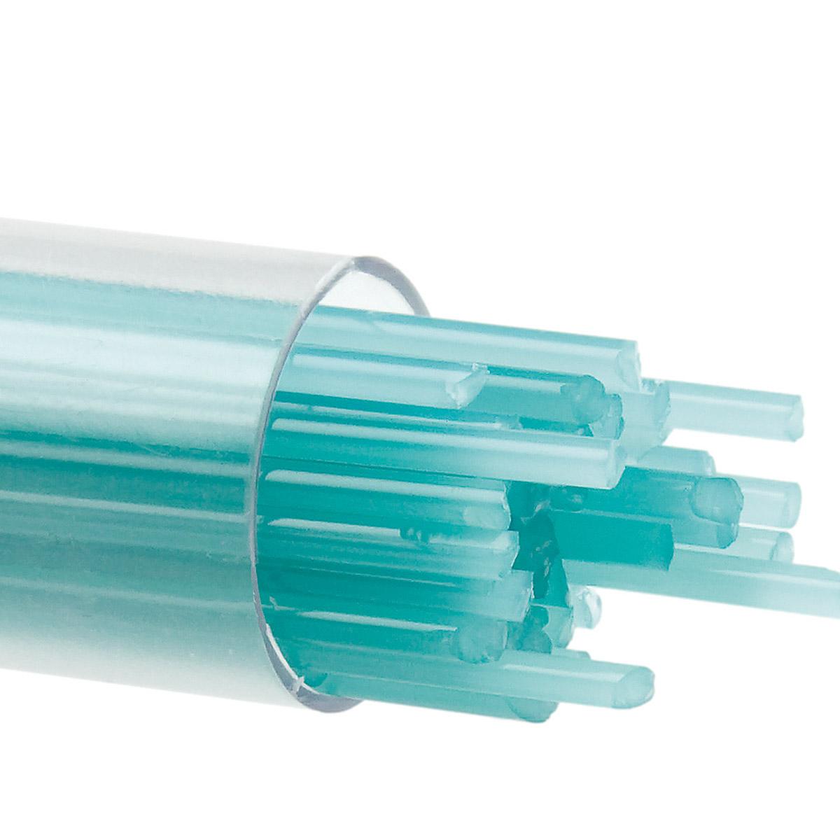Tuquoise Blue Opal Full Tube 6.5 oz BULLSEYE Glass Stringer 2mm 90 COE Fusing Lampwork-