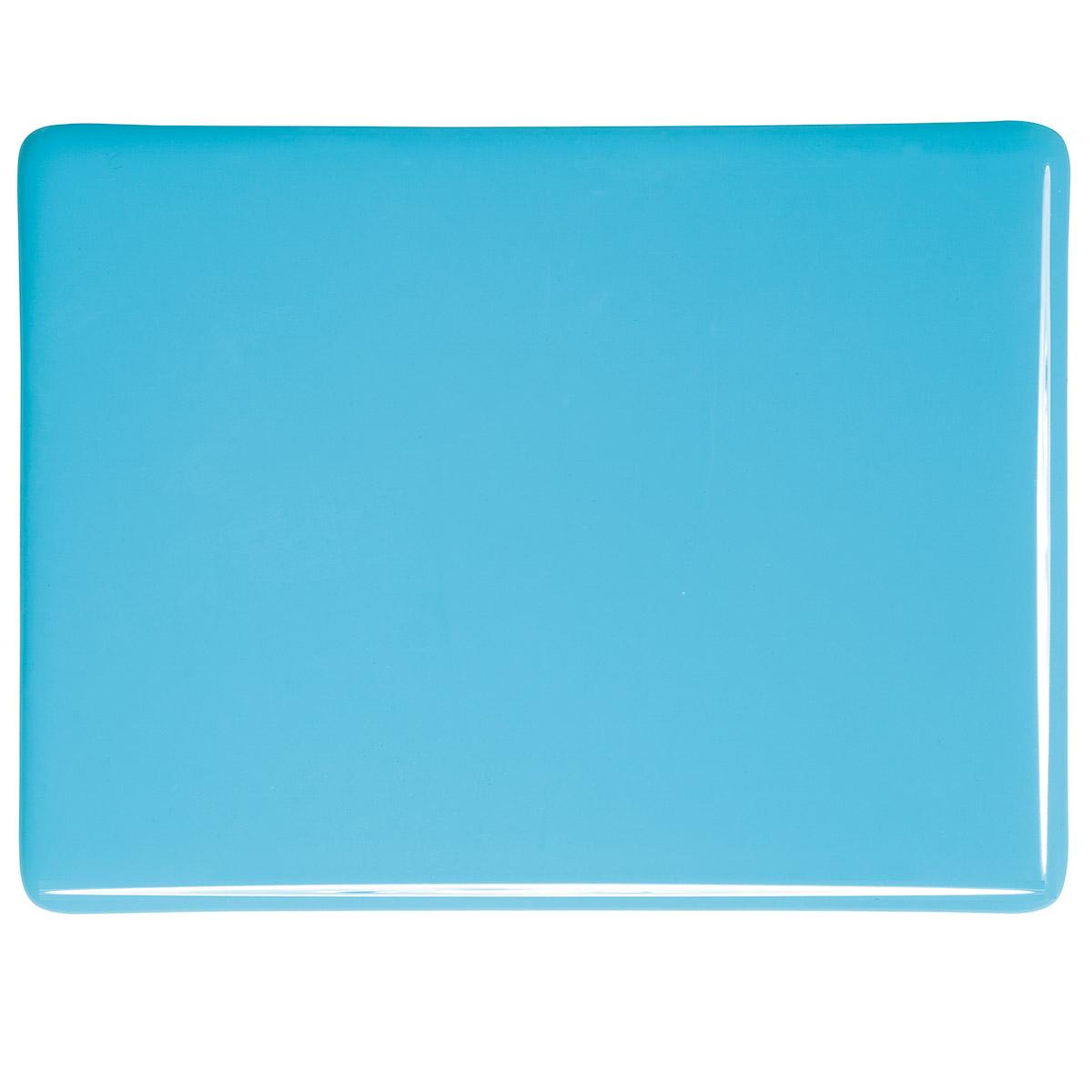 0216 Light Cyan Opal 90 COE Bullseye Fusing Glass Sheet 5x5 inch 3mm-