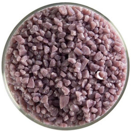 303 Dusty Lilac Opal 90 COE COARSE Full Jar One Pound Bullseye Frit-