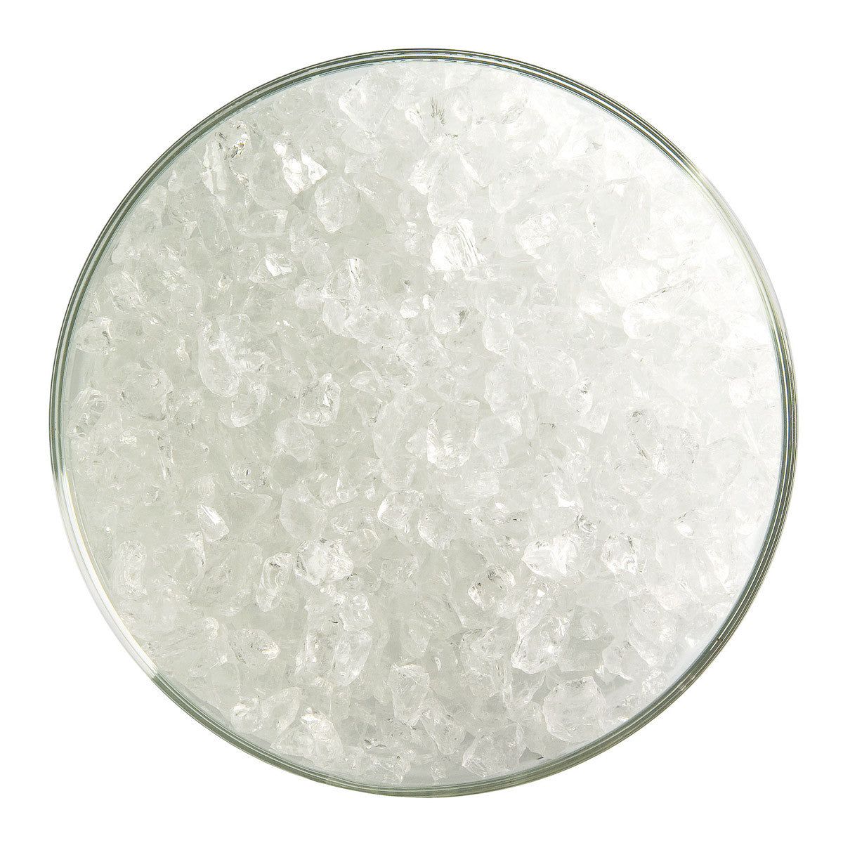 1101 Clear Transparent Coarse Full Jar FIVE POUNDS 90 COE Bullseye Frit Fusing Supplies Glass 90COE-