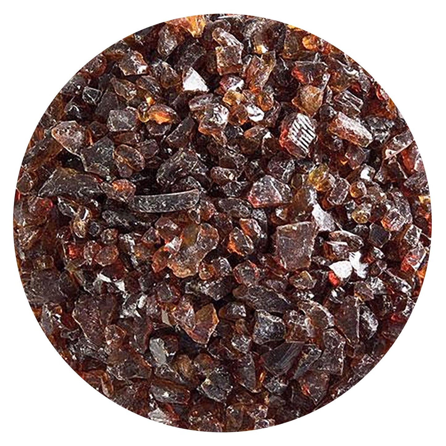 1321 Carnealian Opal Bullseye 90 COE Glass Frit Coarse 16 oz One Pound-