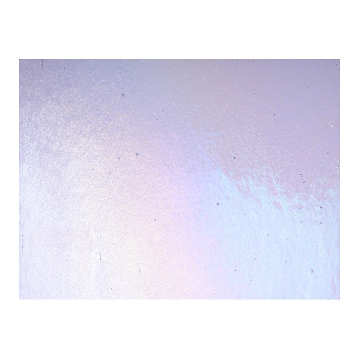 1442 Neo Lavender Shift Transparent IRIDIZED Bullseye 90 COE Glass Sheet 10x10" 90COE Fusing Supplies-