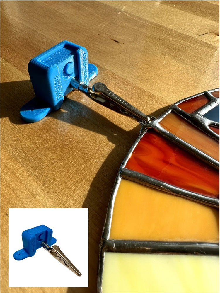 Jump Ring Holder Stained Glass Soldering Supplies Attach Hangers-