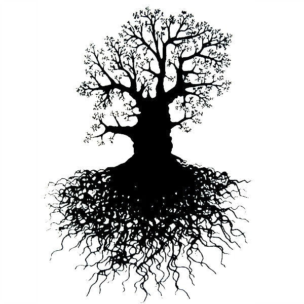 Mighty Oak 1.25" x 1.75" Enamel Decal For Glass Fusing-