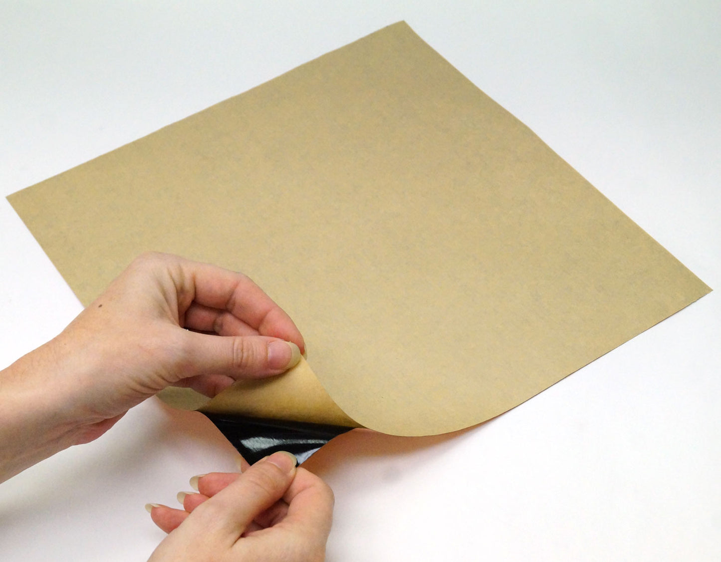Edco Black Adhesive Backed 12 x 12 inch Foil Sheet 1.0mil-