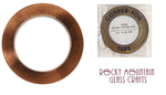 1/2" SILVER BACK EDCO Copper Foil Tape For Stained Glass 36 yards Supplies 1mil- 