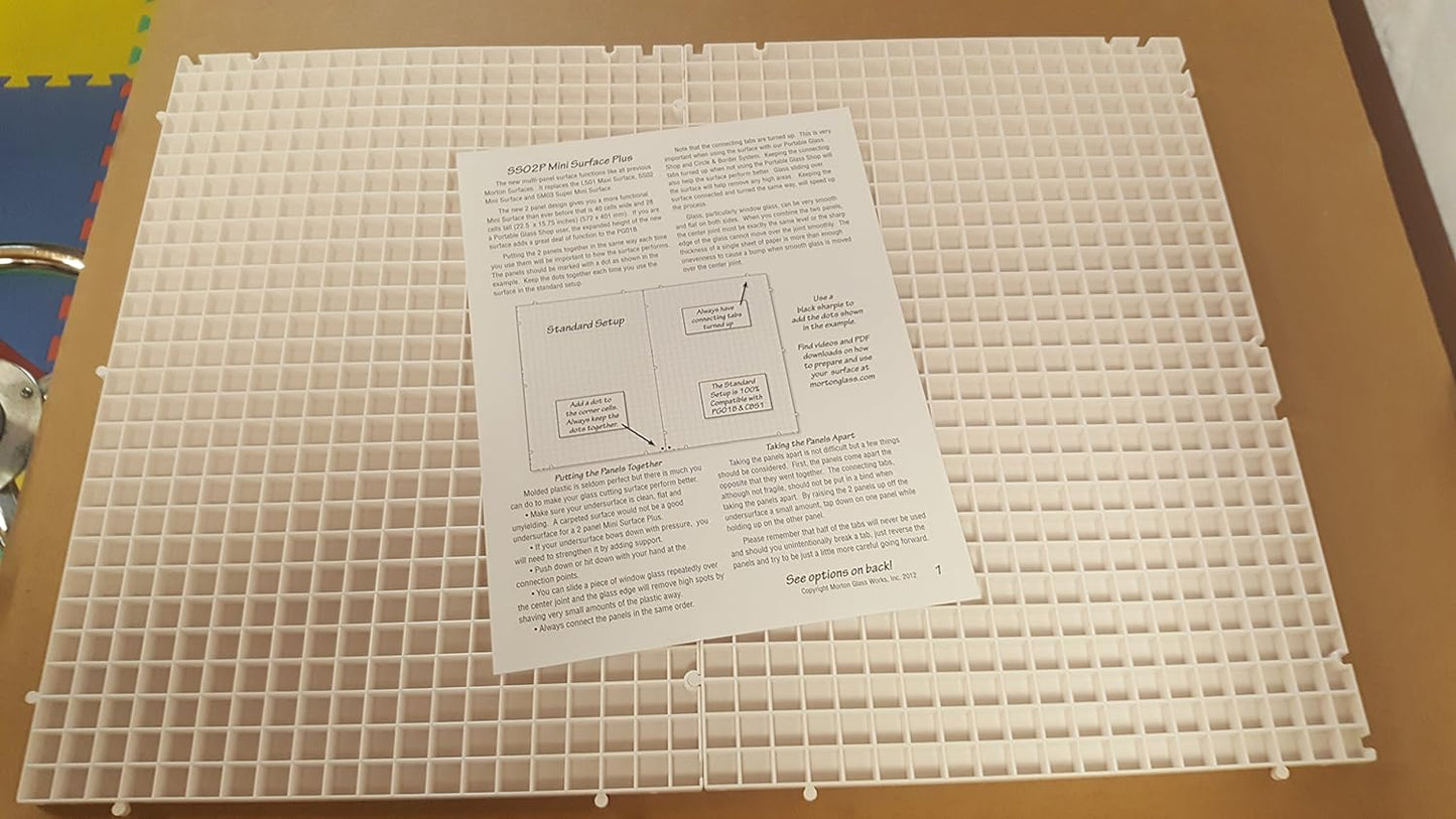 Morton Glass Works Mini Surface Plus - 22.5 x 15.75 in. Cutting System-