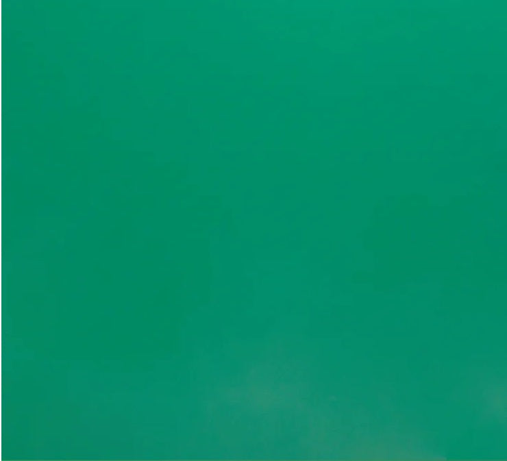 222.74 Persian Green Opal 6 x 6 Inch Oceanside Compatible 96 COE Sheet Glass-