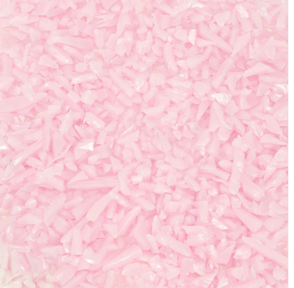 F5 2902 Powder Pink Opal COARSE 96 COE Frit 8.5 oz Jar-