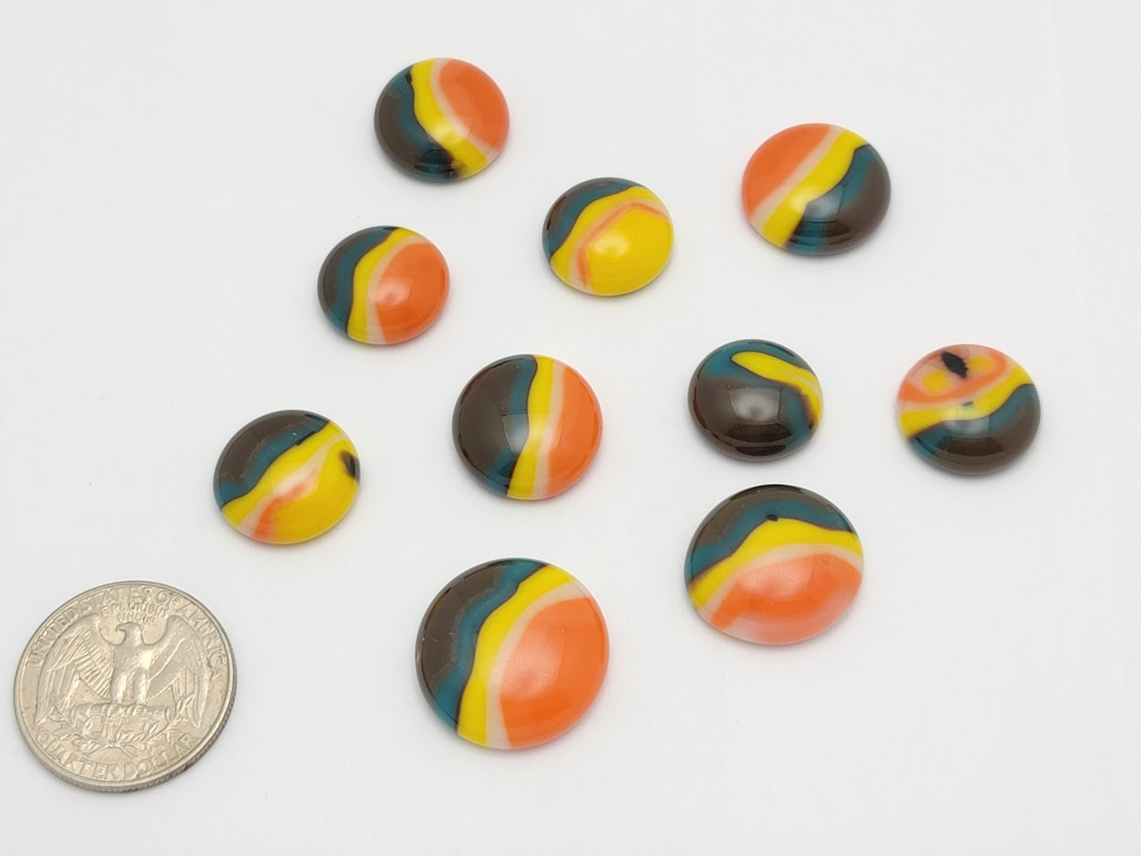 96 COE Design Elements Limited Edition South West 10 Pieces Pendant Cabochon-