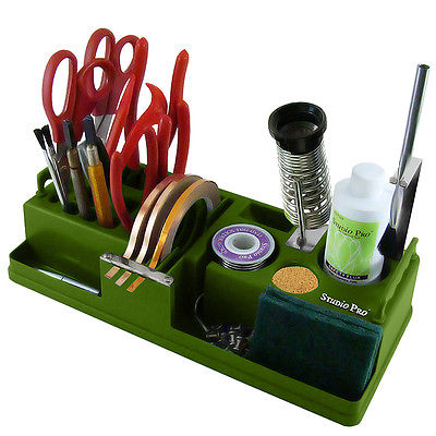 Sturdy Studio Pro 856050 TOOL CADDY Holds Foil Soldering Iron Tools Flux & More-