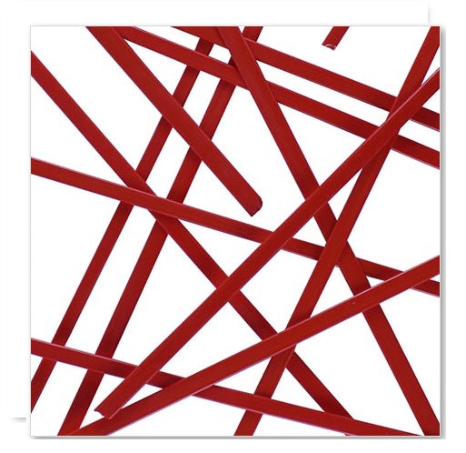 2502 Red Opal Glass NOODLES Full Tube Oceanside Compatible System 96 COE Fusing-