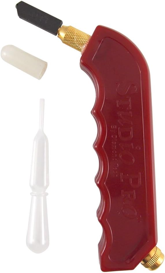 Studio Pro Pistol Grip Stained Glass Cutter 653 Supplies Mosaics Fused-