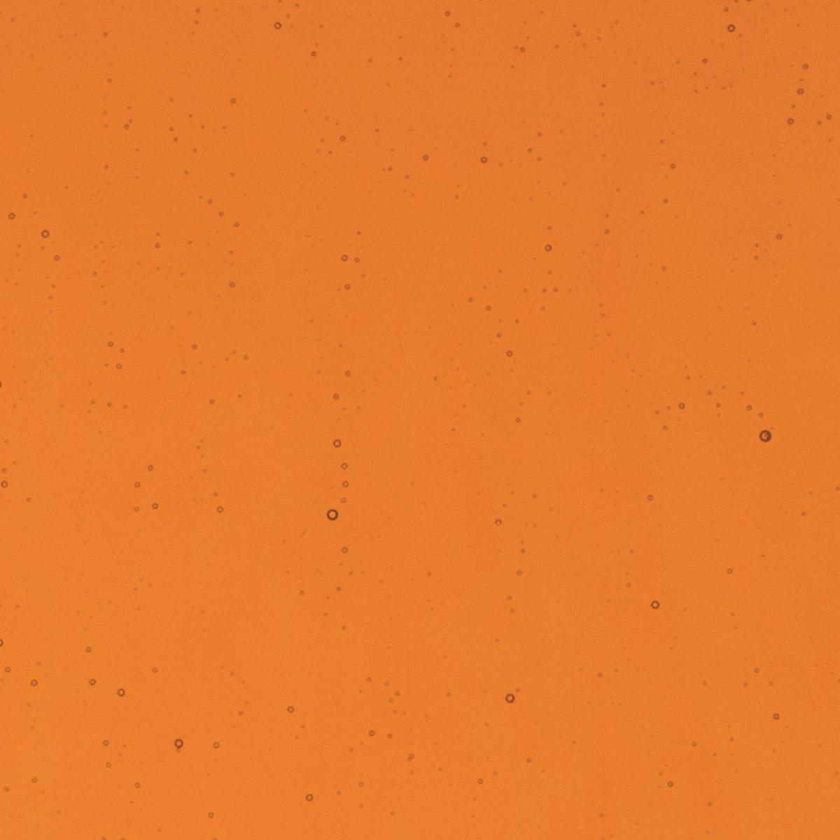 1305 Sunset Coral Striker Transparent Bullseye 90 COE Glass Sheet 10x10" 90COE Fusing Supplies-