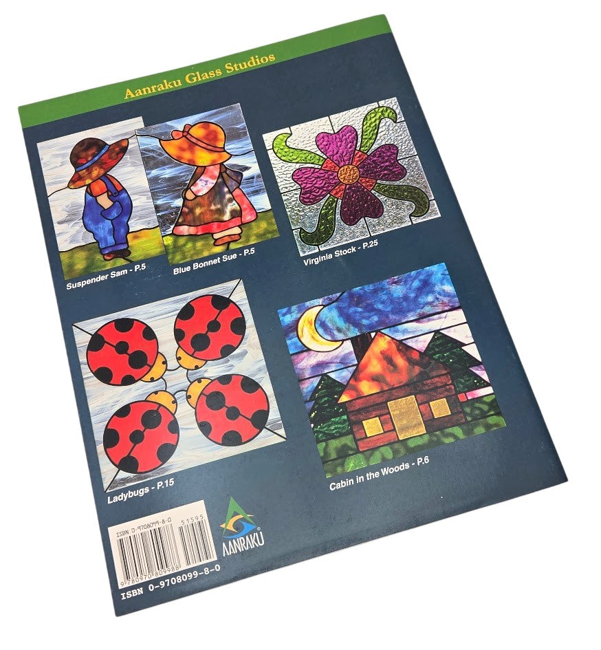 Stained Glass Pattern Book American Quilts II Aanraku Great For Fusers!-