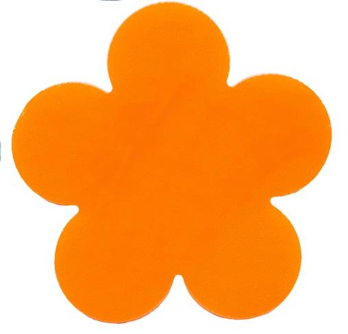 HAPPY FLOWER One 90 COE Glass Precut Designs Fusing Choice of Color and Size-Size Small