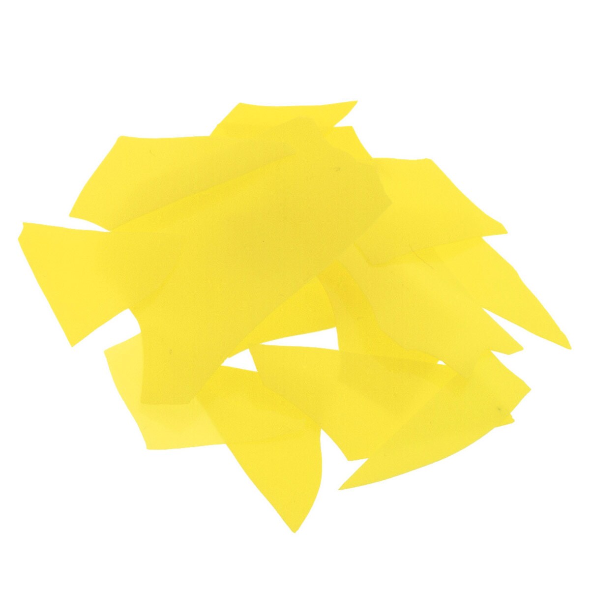 0120 Canary Yellow Opal Glass Confetti 90 COE Bullseye 4 Ounces Fusing Supplies