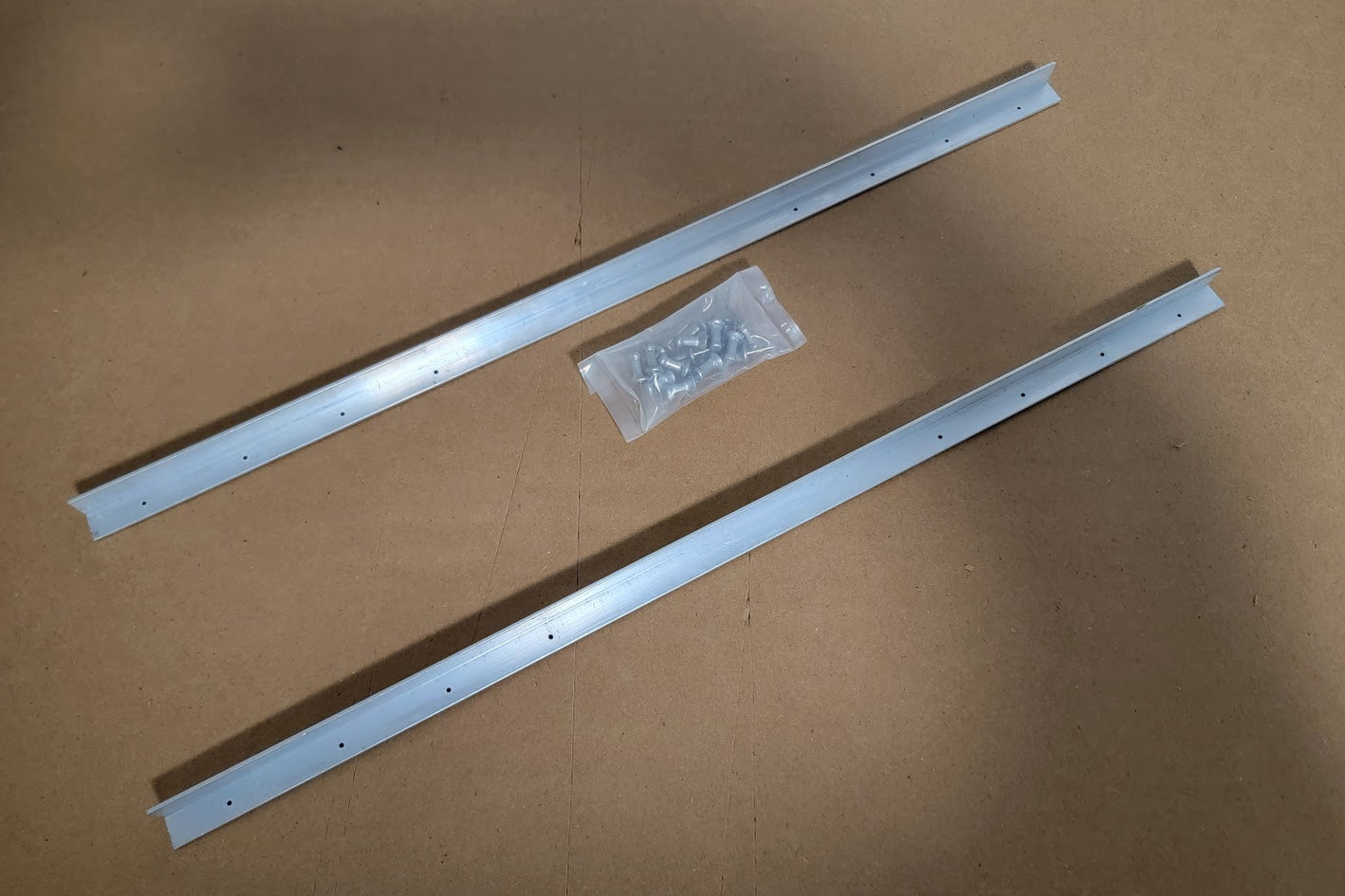 Two 17" L Blocks Morton Glassworks Layout Block System-