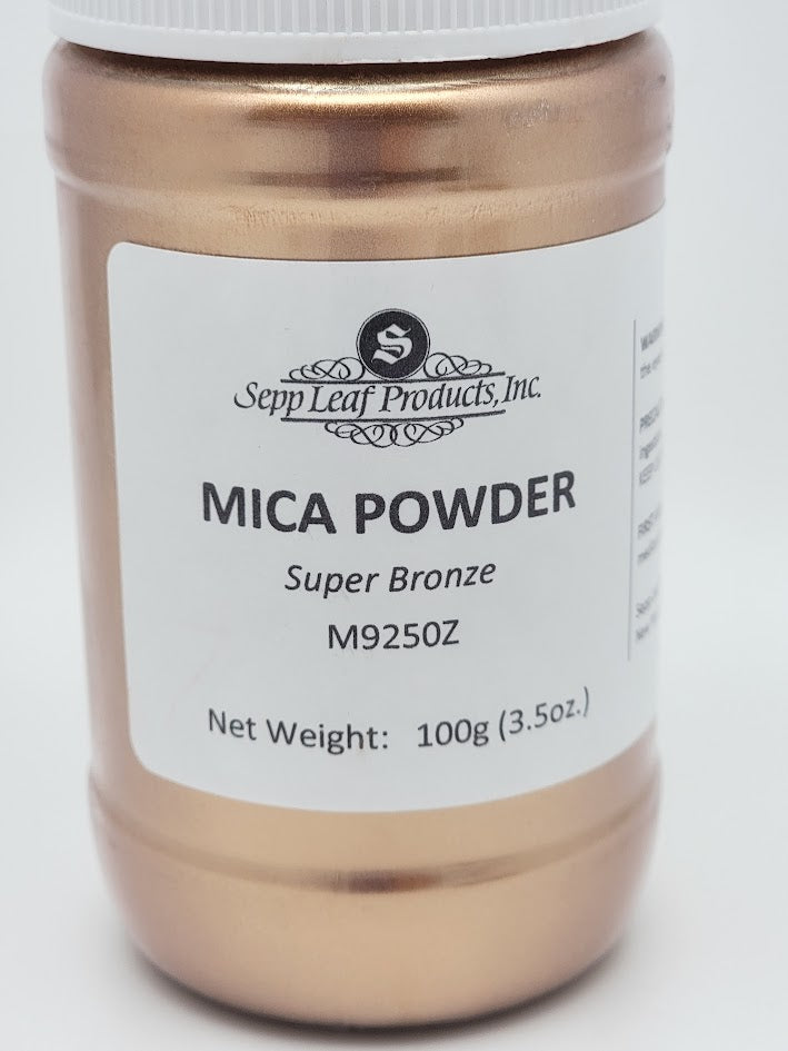 Mica Powder SUPER BRONZE Fusing Flameworking 100gr 3.5 oz Pixi Dust