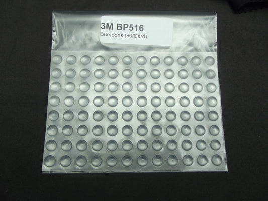 Bumpons 5/16" Polyurathane Feet Pads Slide-proof 96 Fusing Supplies-