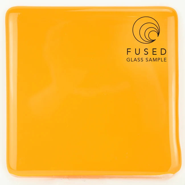 F3 355 Marigold MEDIUM 96 COE Frit 8.5 oz Jar-