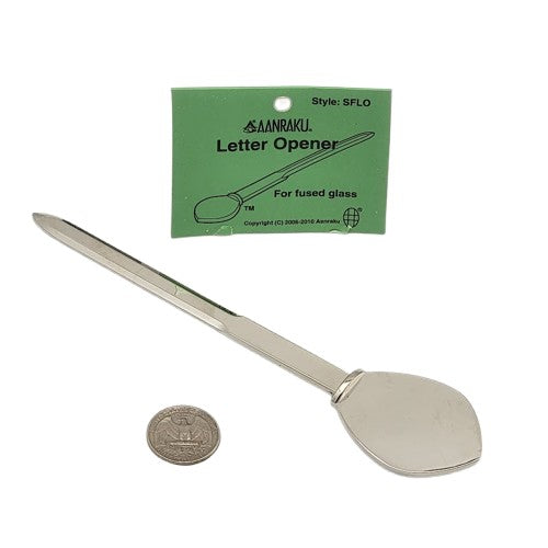 Great Quality FLAT TOP LETTER OPENER Aanraku Display Fused Glass SFLO Finding-