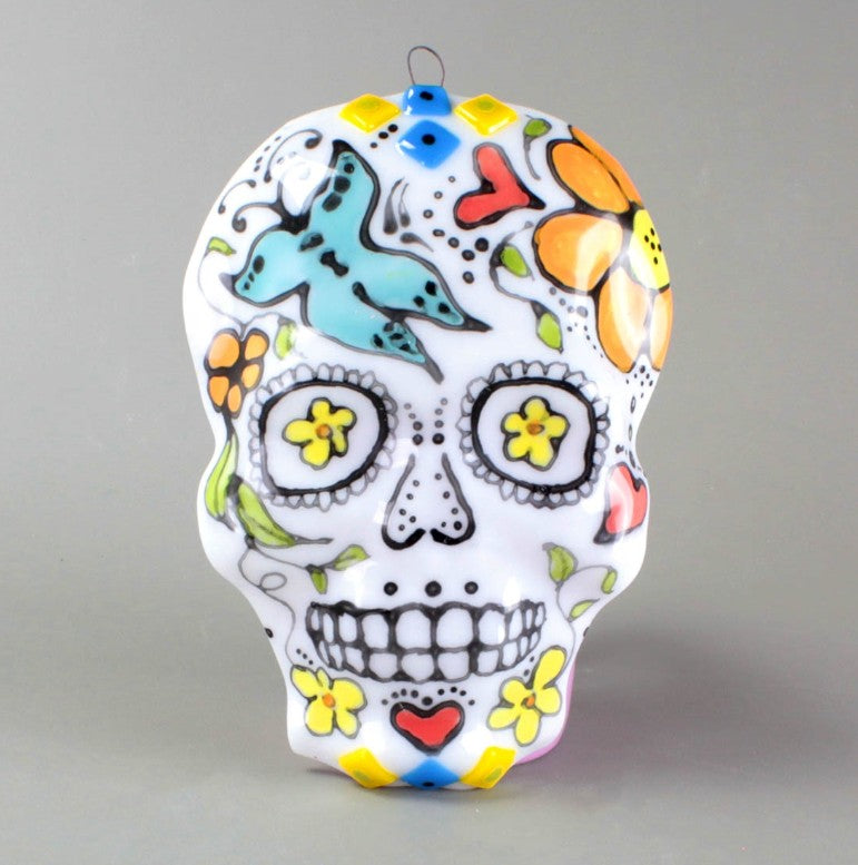 Skull Draping Mold Glass Fusing Supplies Creative Paradise GM214 5.5" x 8.25"-