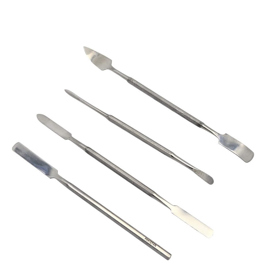 Quality Steel Spatula Set PMC Art Clay Silver 7 Profiles in 4 Pc Sculputing Tool-