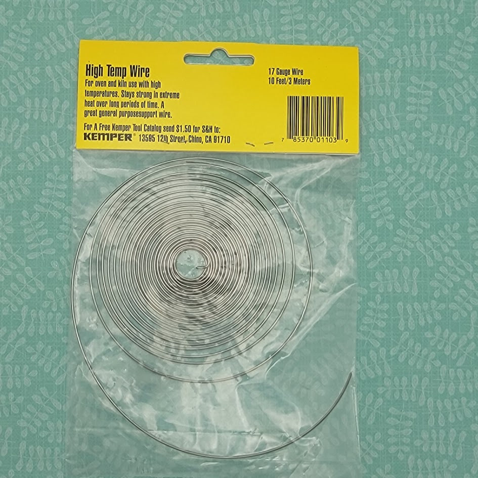 Best Seller! Kemper HIGH TEMPERATURE WIRE for FUSING 17 Gauge 10' Supplies-