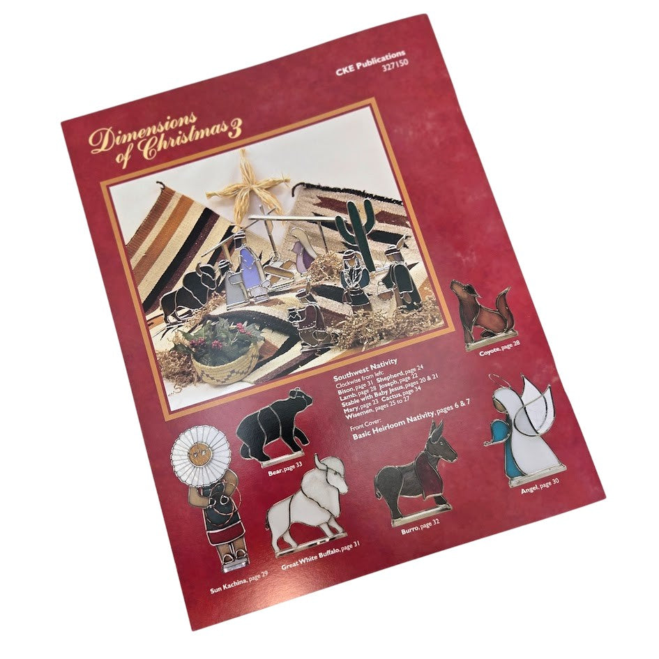 Carolyn Kyle Dimensions of Christmas 3 III Nativity Sets by Teny Nudson-