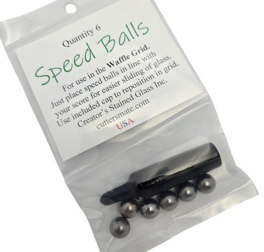 CUTTER'S MATE SPEED BALLS Accessory GLASS Glides Over Your Cutting Surface!-