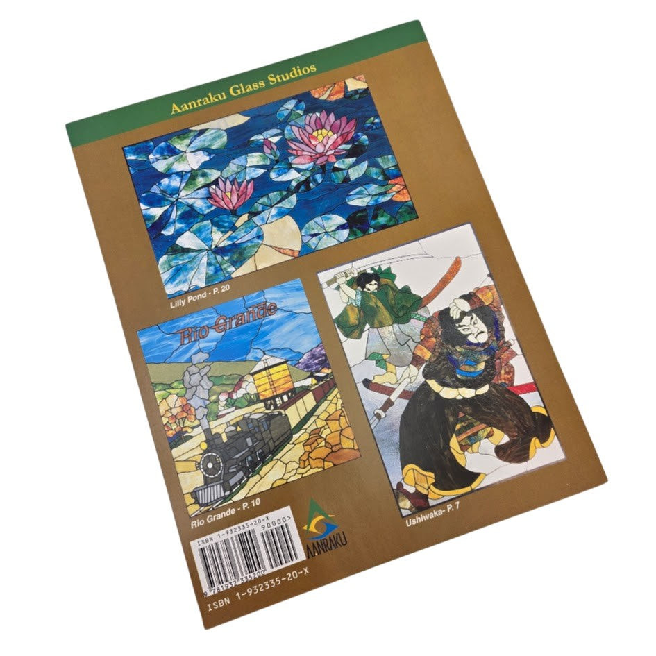 AANRAKU ECLECTIC Volume 14 Stained Glass Pattern Book Great Mixed Patterns-