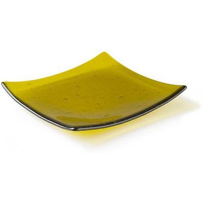 PLATE DISH SLUMPING MOLD Bullseye Square Glass Slumper 6-1/4" 8996 B EXCELLENT-