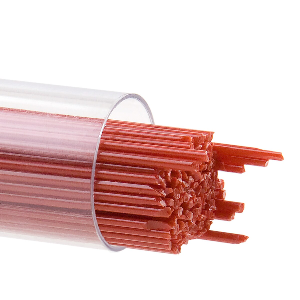 Red Opal 0124 Full Tube 6.5 oz BULLSEYE Glass Stringer 1mm 90 COE Fusing Lampwork-
