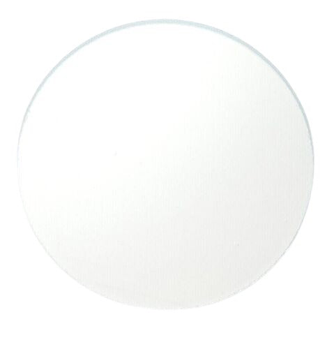100 Icicle Clear Six 96 COE Glass Circles Choice of 1/2, 3/4, 1, or 1 1/2 inches-