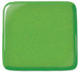 526.2 Moss Green Transparent 12 x 12 Inch Oceanside Compatible 96 COE Sheet Glass-