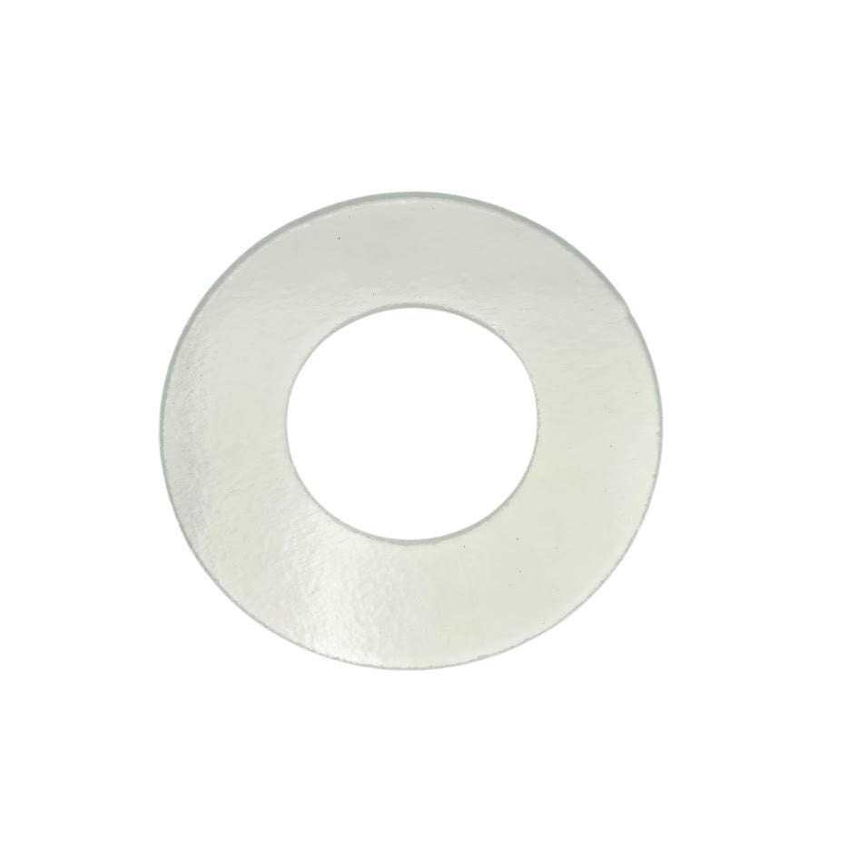3 inch Wreath Base Icicle Clear Precut 96 COE Glass Fusing Supplies 96COE-