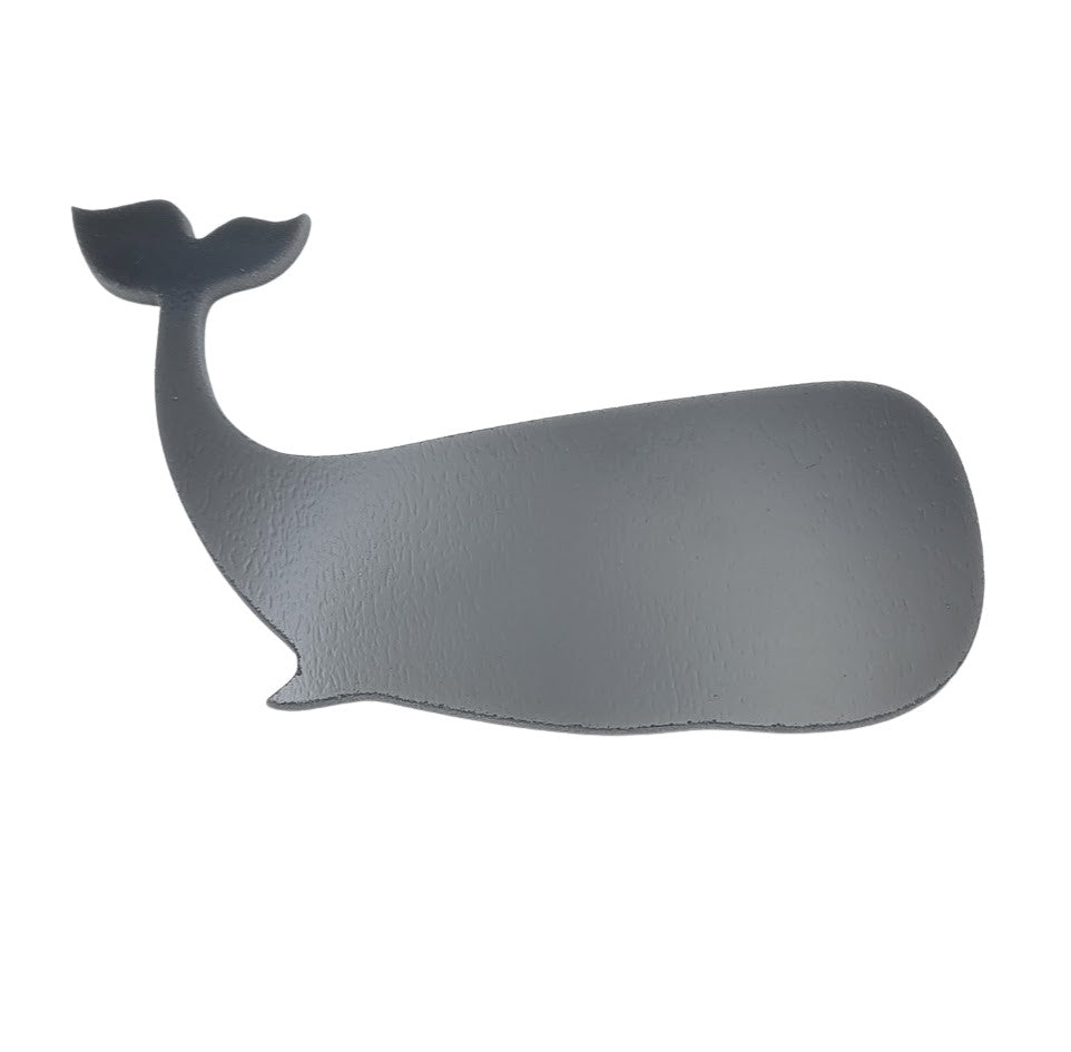 Large Gray Whale Fish Glass Precut 96 COE Sea Life Series-