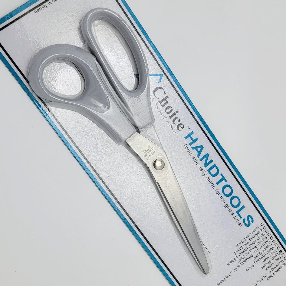 Quality CHOICE LEAD SHEARS Scissors for Pattern Cutting Stained Glass Supplies-