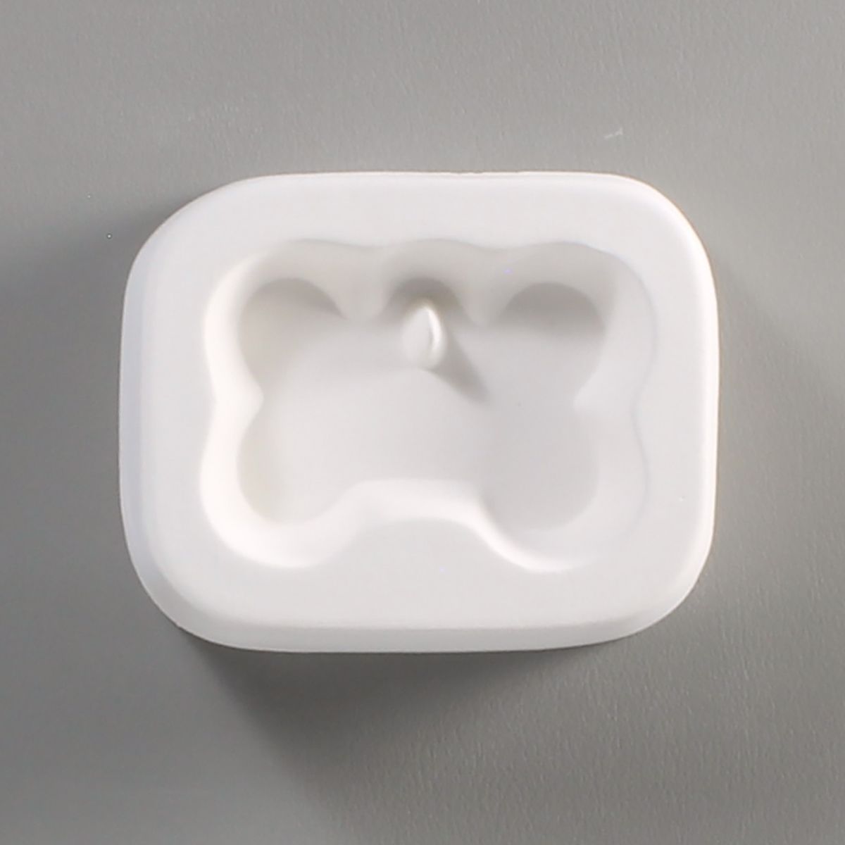 Small Holey Dog Bone Little Fritter 86 Glass Casting Fusing Mold Creative Paradise-