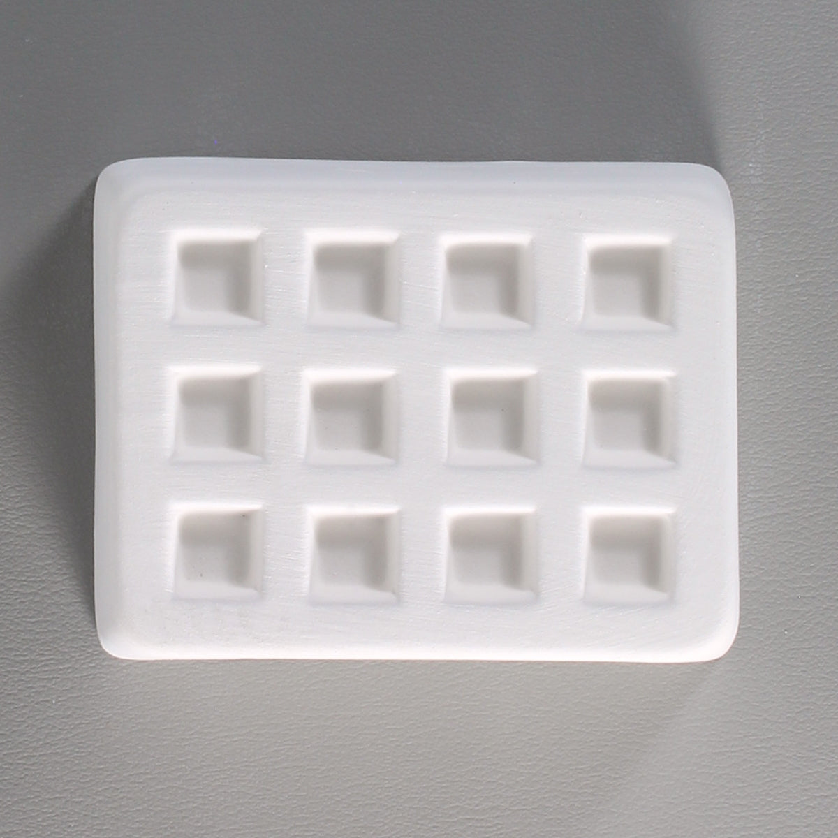 Little Fritter Earthenware MOLD 12 1/2" SQUARES Earrings Glass Kilns USA MADE 46-