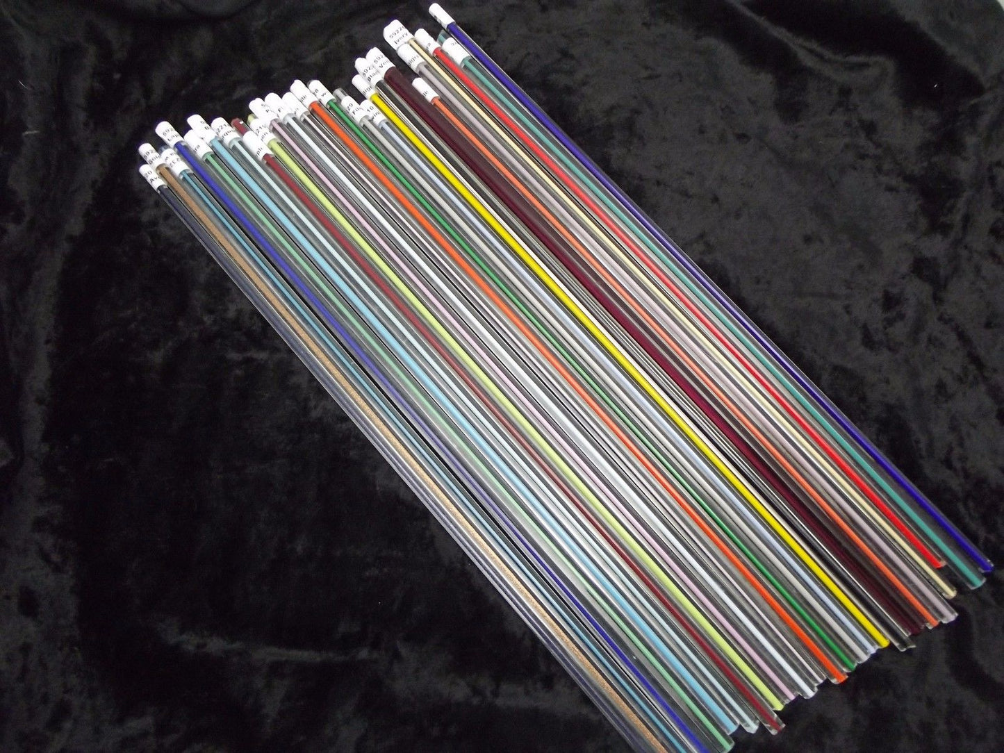 Filigrana Assortment Moretti Effetre 26 Glass Rods 13" Standard Width Set-