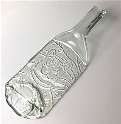 Cat Texture Plate Tile 10" Glass Fusing Mold Creative Paradise DT40 Supplies-