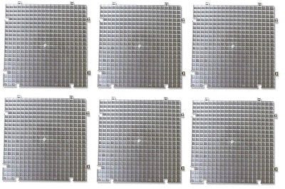 WAFFLE GRID SURFACE SIX PACK Use ALONE or/w  Cutter's Mate Portable Glass Shop-