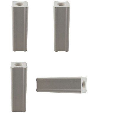 Set of FOUR Kiln Posts 3 by 1 inch Fusing Glass Furniture Slump Durable Ceramic-
