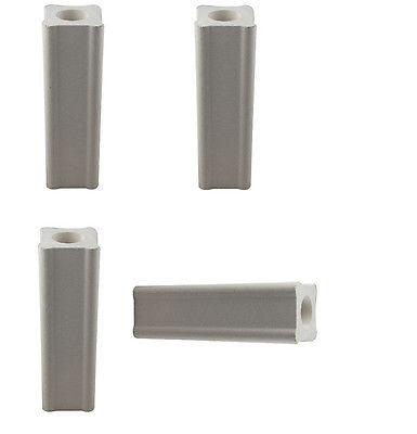 Set of FOUR Kiln Posts 3 by 1 inch Fusing Glass Furniture Slump Durable Ceramic